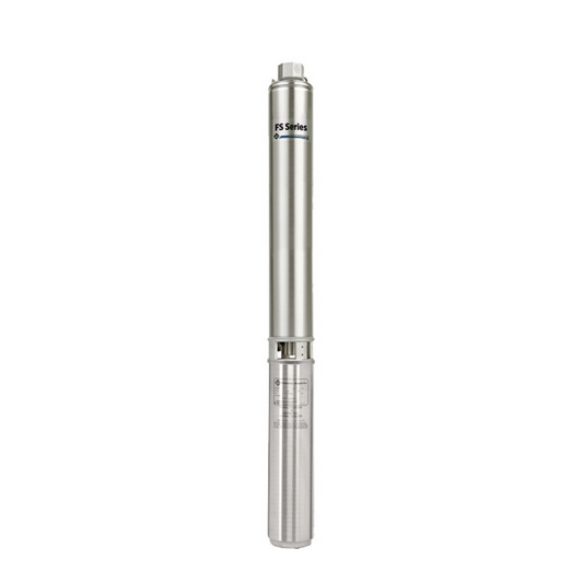 Franklin Electric 95961220 Model 12FS1S4-2W230, FS Series Submersible Well Pump (Flow 12 GPM, 1 HP, Shut Off Head 60 Hz 434 ft, 11 Stages, 230V, Single Phase, 2-Wire Stainless Steel)