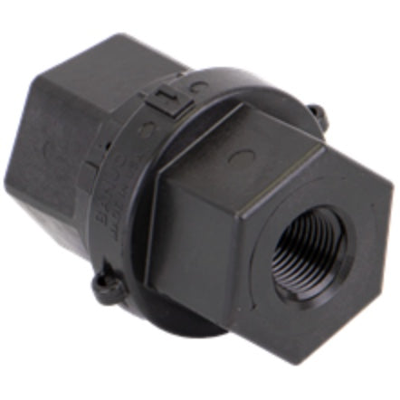 Poly Check Valve - 1/2" Female NPT