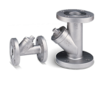 Flomatic S002410300 16FL 2" Stainless-Steel Flanged Y-Strainer (20 Mesh)