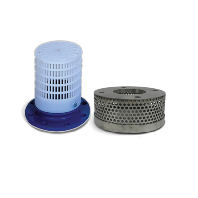 Flomatic 5816P 46 3" Flanged Cast-Iron Strainer (Polypropylene Screen)