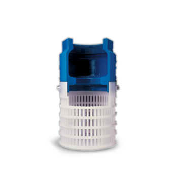 Flomatic 4367 46T 4" Threaded Cast-Iron Strainer (Polyethylene Screen)