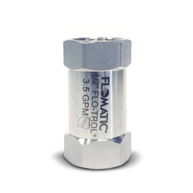 Flomatic CDB3.0 1/2" Flo-Trol® CDB – Stainless Steel Flow Control Valve (3.0 GPM)