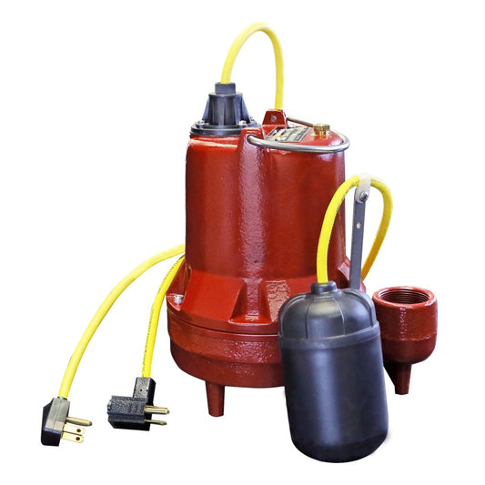 Liberty HT41A-2 High Temperature HT40-Series Submersible Pump (4/10 HP, Single Phase, 115V, Automatic, 25' Cord)