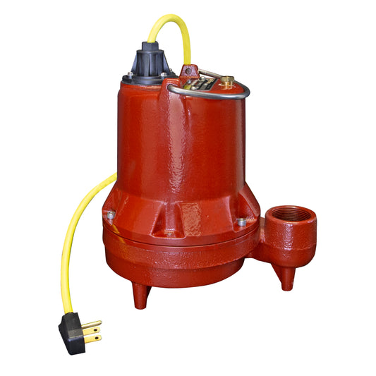 Liberty HT41M-2 High Temperature HT40-Series Submersible Pump (4/10 HP, Single Phase, 115V, Manual, 25' Cord)