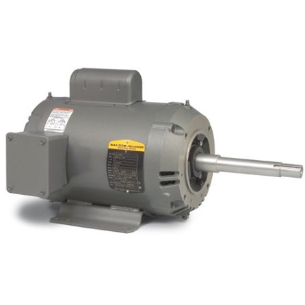 Baldor JPL1406T Close Coupled Pump Motor (3 HP, Single Phase, 115/230V, 3450 RPM, 60 Hz, 182JP, 3628L, ODP)