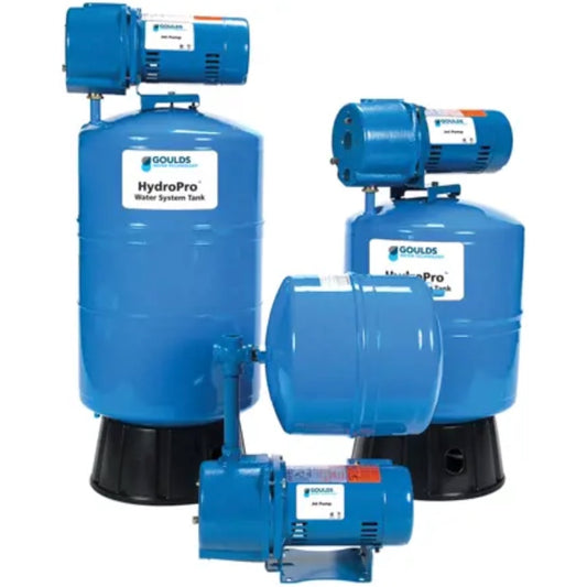 Goulds JRS5L JRS Series Convertible Jet Pump & Tank Package (1/2 HP, Single Phase, 115/230V, V60PST Tank)