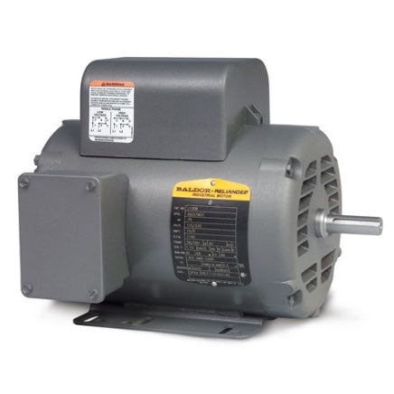 Baldor L1410T General Purpose AC Motor (5 HP, Single Phase, 230V, 1725 RPM, 60 Hz, 184T, 3640LC, ODP)