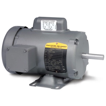 Baldor L3406 General Purpose Motor (1/3 HP, Single Phase, 115/230V, 1725 RPM, 60 Hz, 48, 3414L, TEFC)