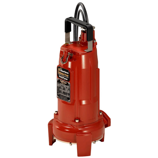 Liberty XLSGX205M-5 2-Stage XLSG200-Series Omnivore® Explosion Proof Grinder Pump (2 hp, 3 PH, 575V, 50' Cord, 1-1/4" Discharge, Manual)