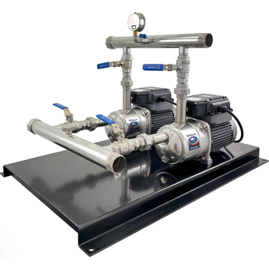 Pearl IKON 10F1VX2 Duplex Constant Pressure Pump System (1 HP, Single Phase, 115/230V, 60Hz, 11-37GPM)