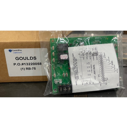 Goulds RB-75 Duplex Logic Control Board ** Clearance / Excess Inventory **