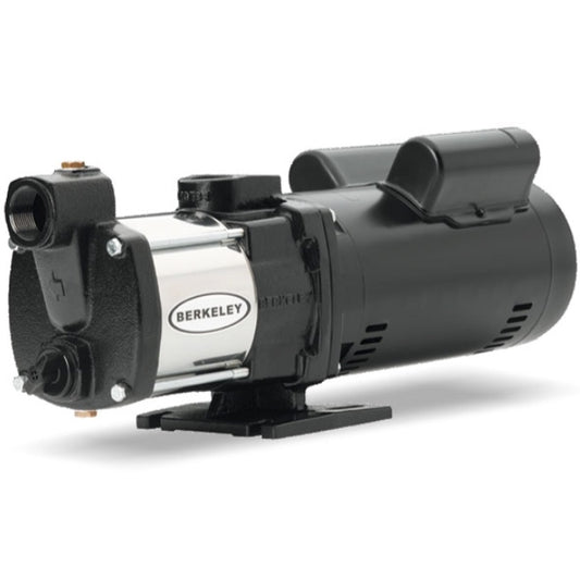 Berkeley B82456-01 SSHM-2 Model Multi-Stage Irrigation Pump (2 HP, Single Phase, 230V, 4 Stage)