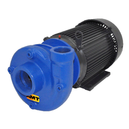 AMT 315B-98 2" x 1.5" Heavy Duty Straight Centrifugal Pump 316 Stainless Steel (3 HP, TEFC, 56J, 230/460V, Three Phase, Viton/SS)