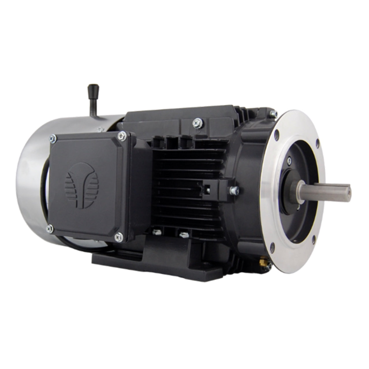 Techtop 1/2 HP CB3-AL-TF-56C-4-B-D-.5-BRK NEMA Premium Efficiency Brake Motor (1/2 HP, Three Phase, 230V / 460V, 1800 RPM, 56C, TEFC)