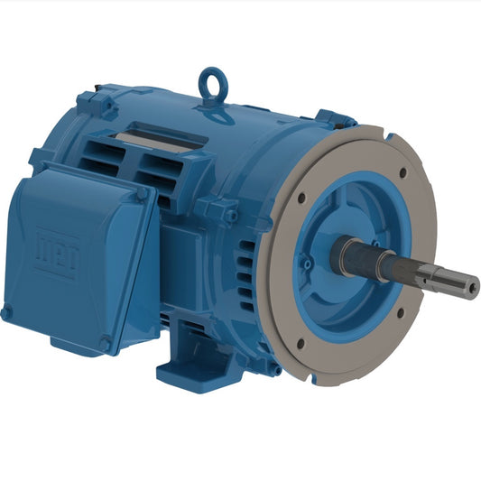 WEG 02518OT3E284JP-W40 Electric Motor - Cast Iron (25 HP, Three Phase, 230/460//380V, 1800 RPM, 60/50 Hz, 284JP, IC01, ODP, Foot-Mounted)