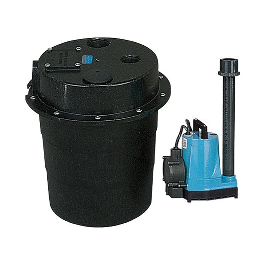 Little Giant WRS-5 "Drainosaur" Sump Pump System - 505055 (1/6 HP, 115V, 15 GPM, 10' Cord)**Clearance**